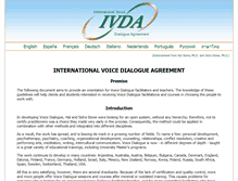 Tablet Screenshot of ivda.info